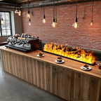 Amberal | Cheminée électrique décorative Insert à vapeur d’eau 3D 1200mm