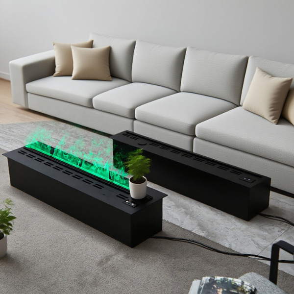 Amberal | Cheminée électrique décorative Insert à vapeur d’eau 3D 1200mm