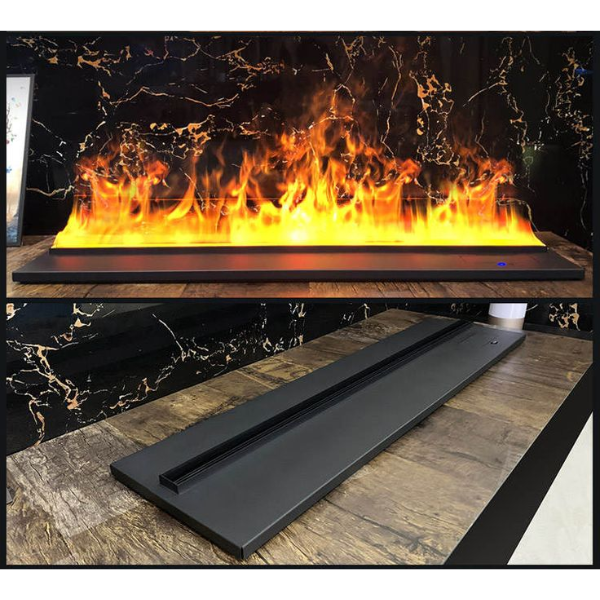 Amberal | Cheminée électrique décorative Insert à vapeur d’eau 3D 1200mm