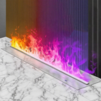 Amberal | Cheminée électrique décorative Insert à vapeur d’eau 3D 1200mm