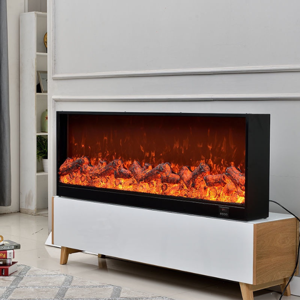 Cheminée électrique encastrable Rosso