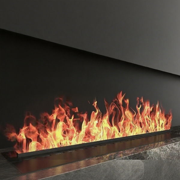 Amberal | Cheminée électrique décorative Insert à vapeur d’eau 3D 1200mm